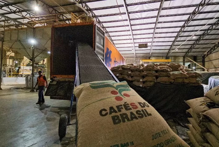 Exportações de café do Brasil caem 15,7% na safra 2025/26, mas receita é a segunda maior da história