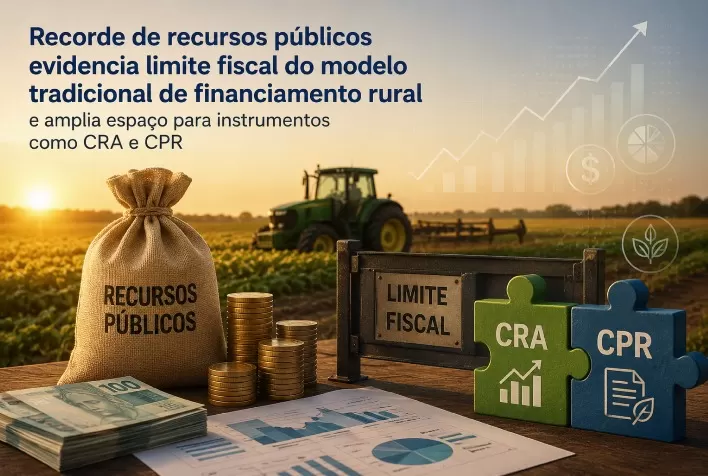 Plano Safra 2025/26 de R$ 516,2 bilhões acelera avanço do crédito privado no agronegócio brasileiro