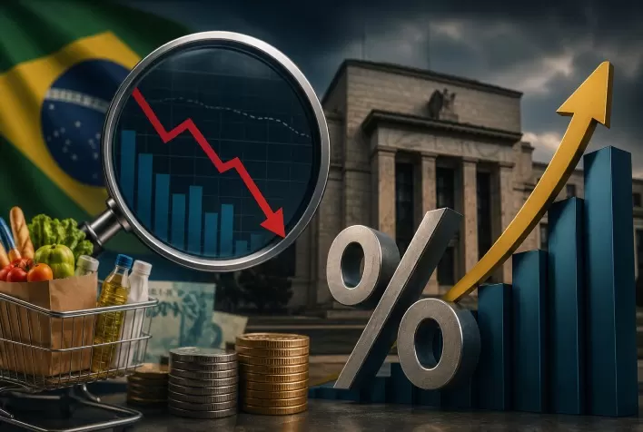 Boletim Focus reduz projeção da inflação para 2026, mas mercado vê pressão persistente e juros altos por mais tempo