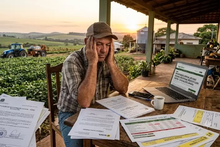 Recuperação judicial no agro dispara, pressiona crédito rural e eleva custos para produtores, aponta especialista
