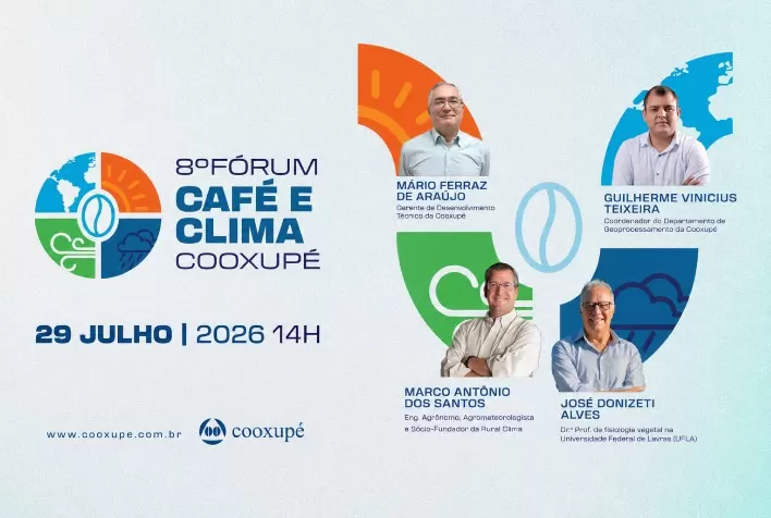 Cooxupé promove Fórum Café e Clima para avaliar impactos do El Niño e perspectivas da safra de café 2026/27