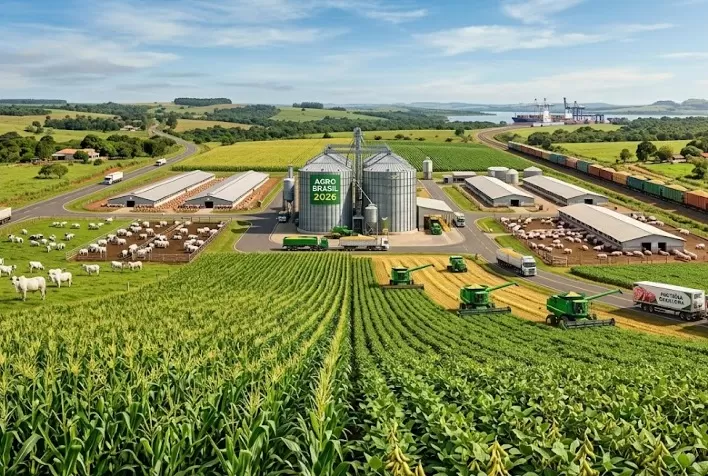 Milho e soja garantem competitividade da proteína animal brasileira e fortalecem o agronegócio em 2026