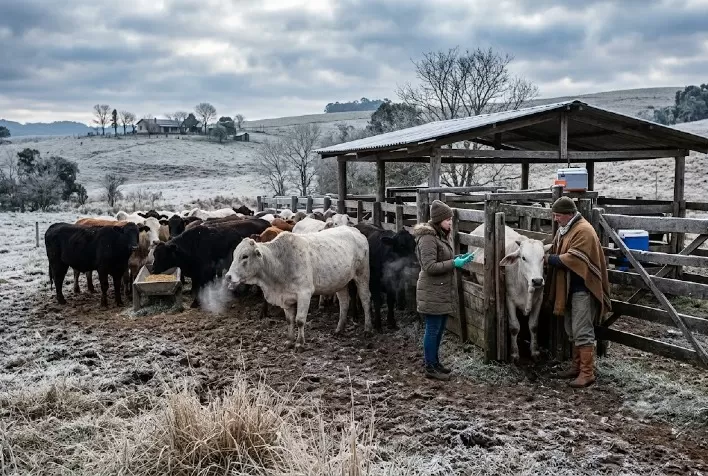 Doença respiratória bovina avança no inverno e exige manejo preventivo para evitar perdas no rebanho