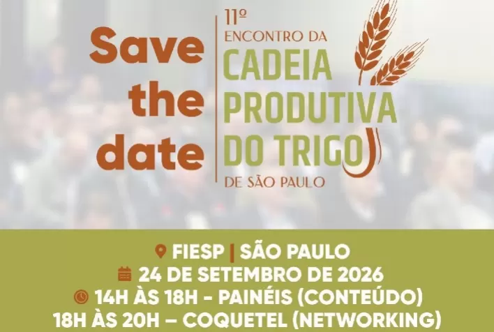 Encontro do Trigo 2026 reúne setor para discutir mercado, economia e cenário internacional