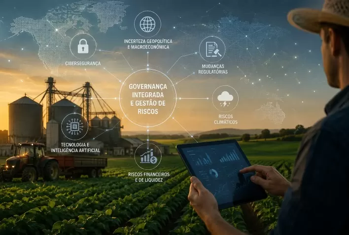 Cibersegurança e tensão geopolítica elevam riscos no agronegócio e exigem governança integrada
