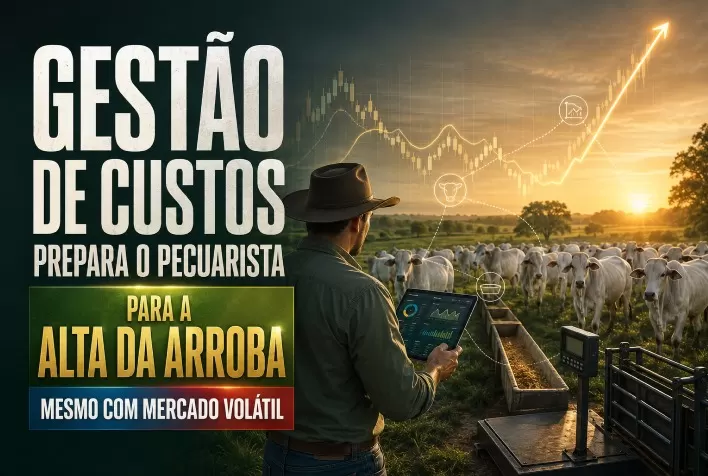 Gestão de custos prepara pecuarista para aproveitar alta da arroba mesmo com mercado volátil