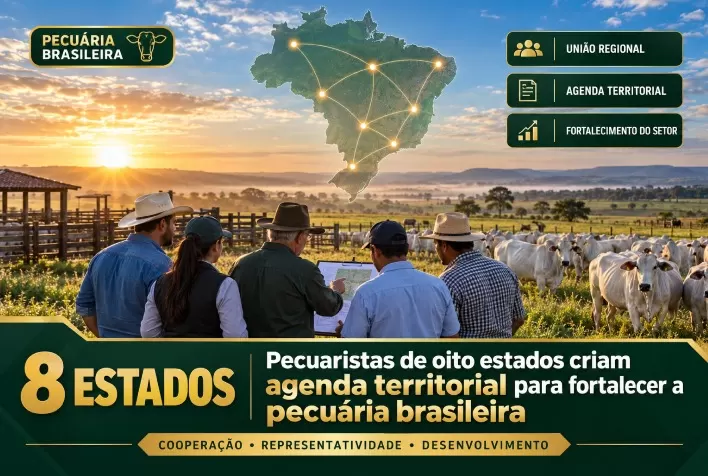 Pecuaristas de oito estados criam agenda territorial para fortalecer a pecuária brasileira