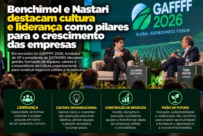 Benchimol e Nastari destacam cultura e liderança como pilares para o crescimento das empresas