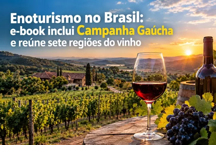 Enoturismo no Brasil: e-book inclui Campanha Gaúcha e reúne sete regiões do vinho