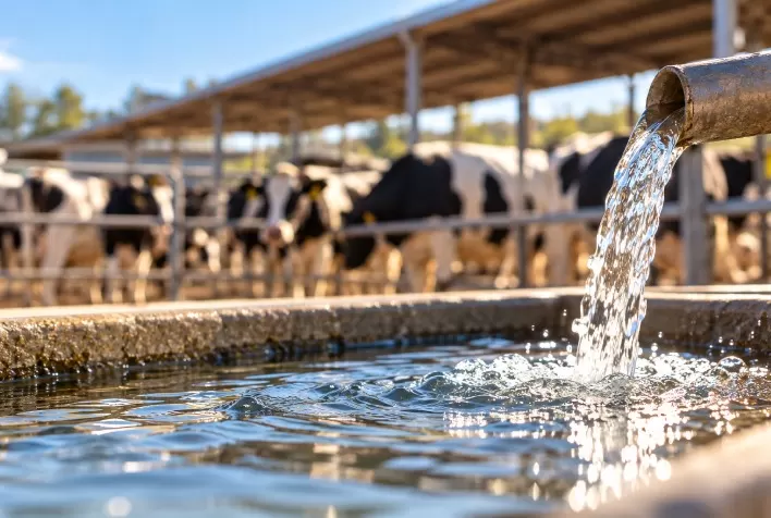 Qualidade da água pode melhorar eficiência na produção de leite, aponta estudo