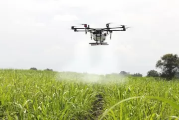 Como o uso de drones de pulverização pode contribuir para a aviação agrícola?