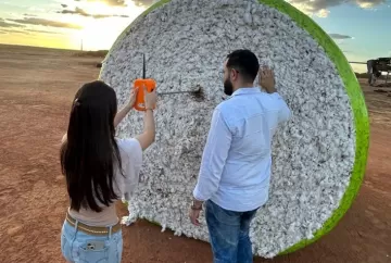 Sistema CNA e startup lançam tecnologia inédita para monitorar rolos de algodão e prevenir incêndios