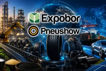 Expobor e Pneushow 2026 colocam indústria da borracha no centro da transformação tecnológica e geopolítica global
