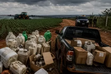 Agroquímicos ilegais avançam nas fronteiras e desafiam fiscalização no Brasil