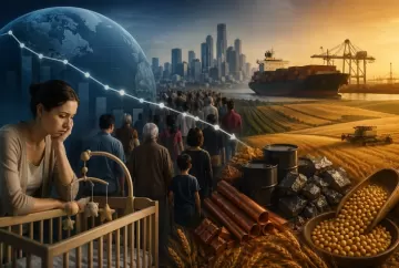 Queda da fertilidade global e mudança demográfica pressionam cenário das commodities, aponta análise