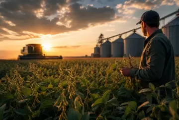 Soja oscila entre cautela e expectativa pelo USDA; mercado monitora área plantada, estoques e clima nos EUA