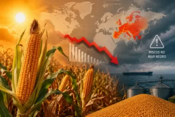 IGC reduz previsão da safra mundial de milho após ondas de calor na Europa e alerta para riscos no Mar Negro