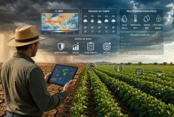 El Niño e mudanças climáticas transformam gestão de risco no agronegócio: dados agrometeorológicos ganham papel estratégico na tomada de decisão