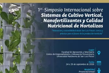 México sediará simpósio internacional sobre agricultura vertical, nanofertilizantes e hortaliças sustentáveis em setembro de 2026