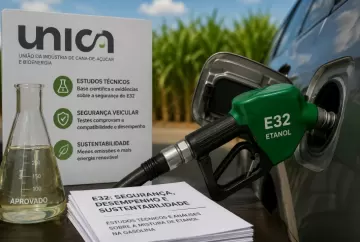 Unica rebate ação do MPF e defende E32 com base em estudos técnicos sobre mistura de etanol na gasolina