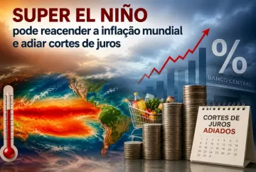 Super El Niño pode reacender a inflação mundial e adiar cortes de juros