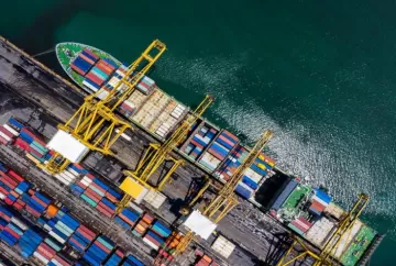 Exportações pelos portos brasileiros impulsionam balança comercial e elevam corrente de comércio para US$ 265,1 bilhões