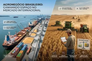 Agronegócio brasileiro pode ganhar espaço no mercado internacional, mas terá desafios de rentabilidade