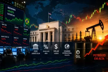 Bolsas globais oscilam com juros dos EUA e petróleo em alta; Ibovespa monitora Fed, dólar e cenário internacional