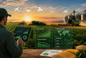 Agricultura orientada por dados impulsiona rentabilidade no campo e transforma estratégia de comercialização de grãos