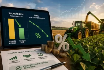 Focus reduz projeção da inflação para 2026 e reforça expectativa de corte da Selic; mercado vê cenário mais favorável para crédito e agronegócio