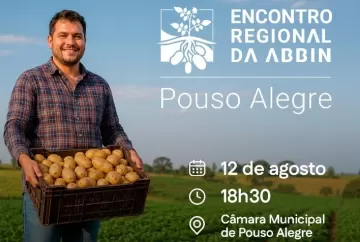 Encontro da Abbin reúne cadeia da batata em Pouso Alegre nesta quarta-feira