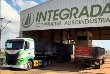 Integrada testa caminhão a biometano para reduzir custos e emissões no transporte de grãos