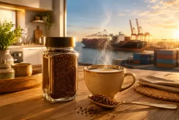 Exportações de café solúvel crescem 20% em julho e consumo interno avança 14,4% em 2026