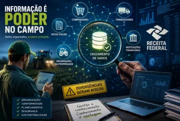 Cruzamento de dados da Receita aumenta fiscalização e exige nova gestão tributária no campo