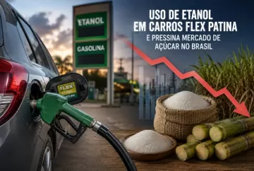 Uso de etanol em carros flex patina e pressiona mercado de açúcar no Brasil