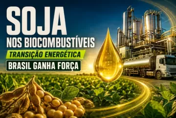 Soja brasileira avança nos biocombustíveis e ganha força na transição energética
