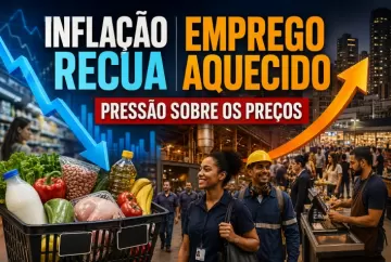 Inflação recua no Brasil, mas mercado de trabalho aquecido mantém pressão sobre preços