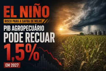 El Niño pode derrubar safra de milho e levar PIB agropecuário a recuar 1,5% em 2027
