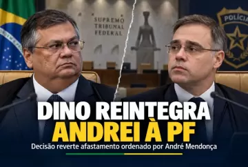 Flávio Dino reintegra Andrei Rodrigues ao comando da Polícia Federal após decisão de André Mendonça