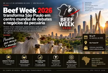 Beef Week 2026 transforma São Paulo em centro mundial de debates e negócios da pecuária