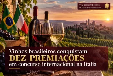 Vinhos brasileiros conquistam dez premiações em concurso internacional na Itália