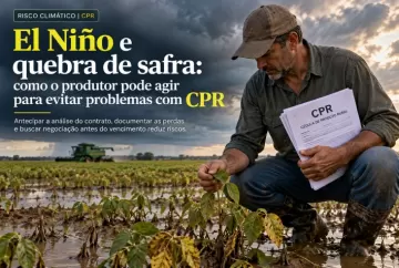 El Niño e quebra de safra: como o produtor pode agir para evitar problemas com CPR