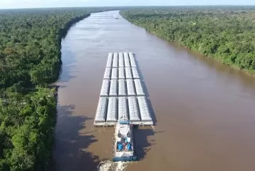 Seca e El Niño aumentam risco para navegação no Rio Tapajós e pressionam logística do Arco Norte