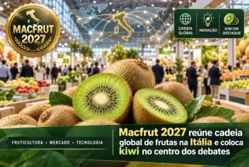 Macfrut 2027 reúne cadeia global de frutas na Itália e coloca kiwi no centro dos debates
