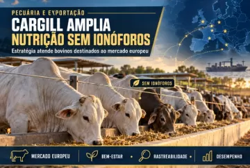 Cargill amplia nutrição sem ionóforos para bovinos destinados ao mercado europeu