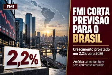 FMI corta previsão para o Brasil a 2,2% em 2026 e reduz crescimento da América Latina