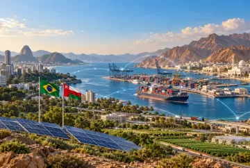 Brasil e Omã buscam ampliar negócios em segurança alimentar, energia renovável e logística