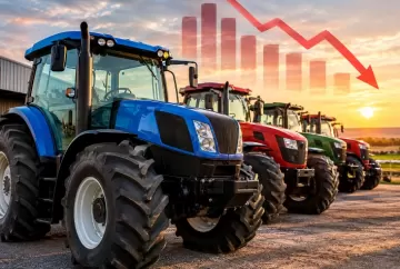 Queda nas vendas de tratores preocupa mercado global de máquinas agrícolas e pressiona setor