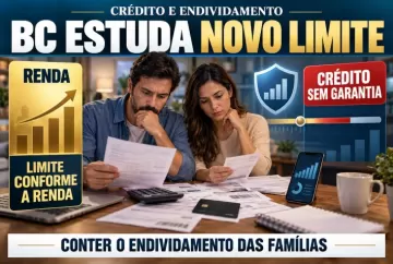 BC estuda limitar crédito sem garantia conforme renda para conter endividamento das famílias