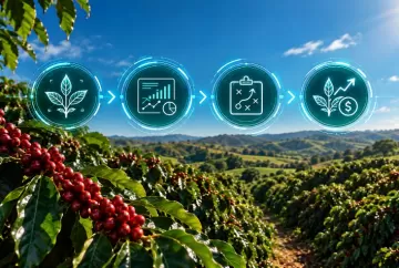 Manejo do café com análise de tecido vegetal registra ganho de 25,8% em fazenda de MG